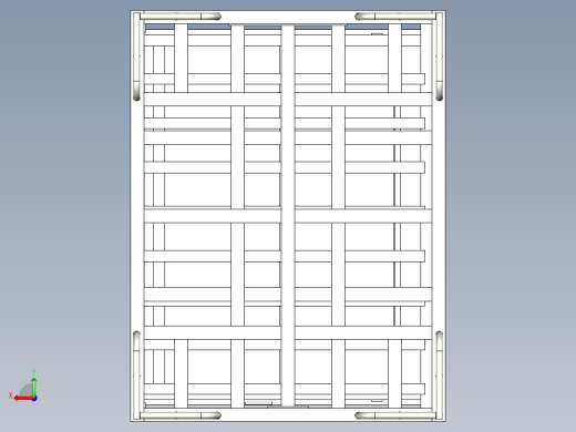 B8保险杠骨架器具_翻板后视缩略图