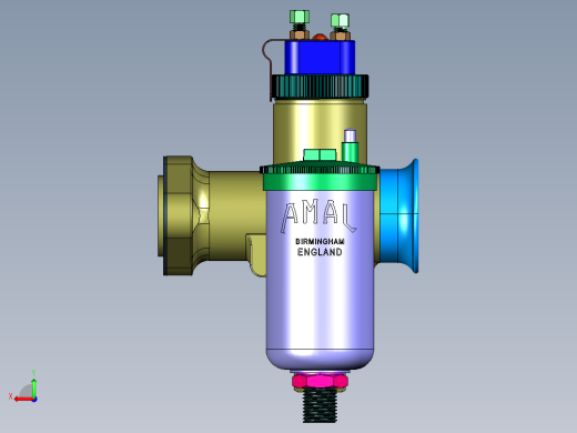 低排放汽车发动机化油器后视缩略图