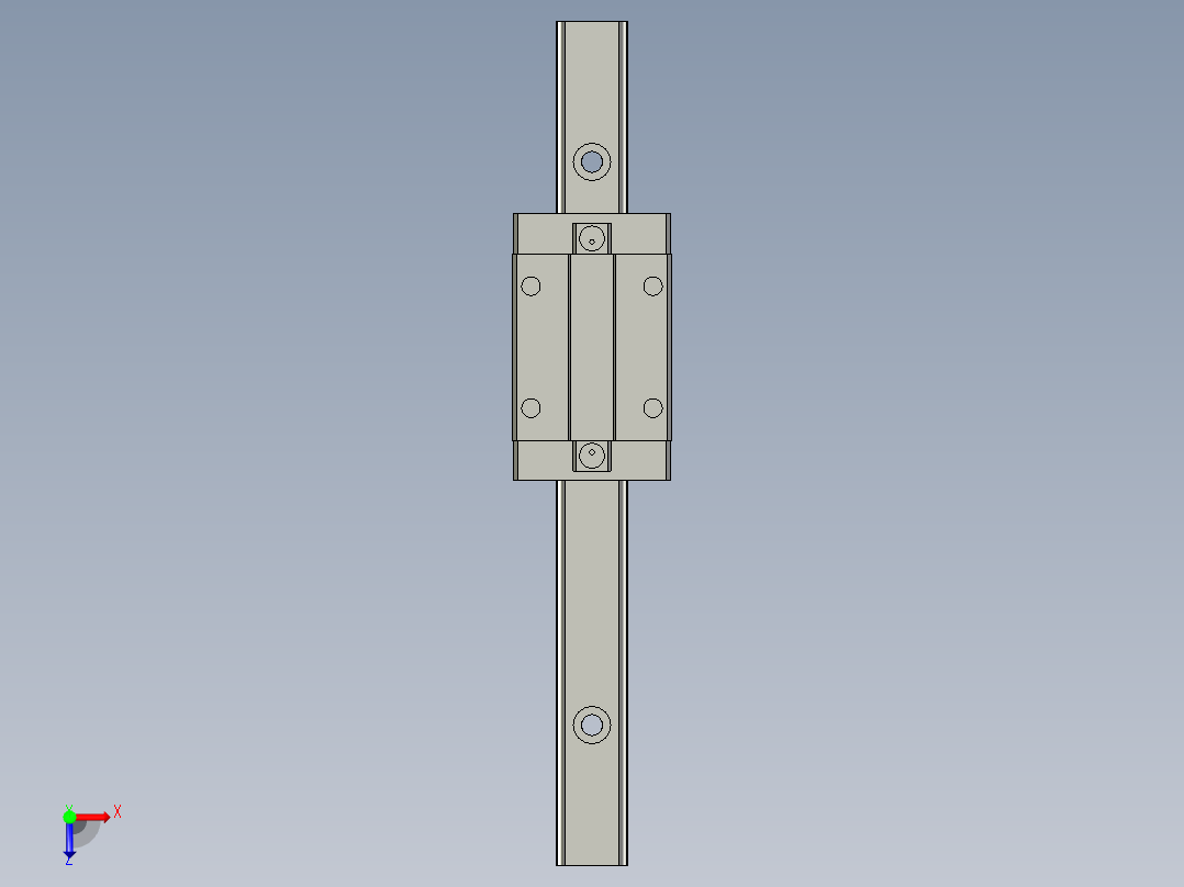 线轨EGH15CA1U180Z0C(E1E230)BGG俯视图