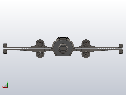 X翼星球大战的简单设计后视缩略图