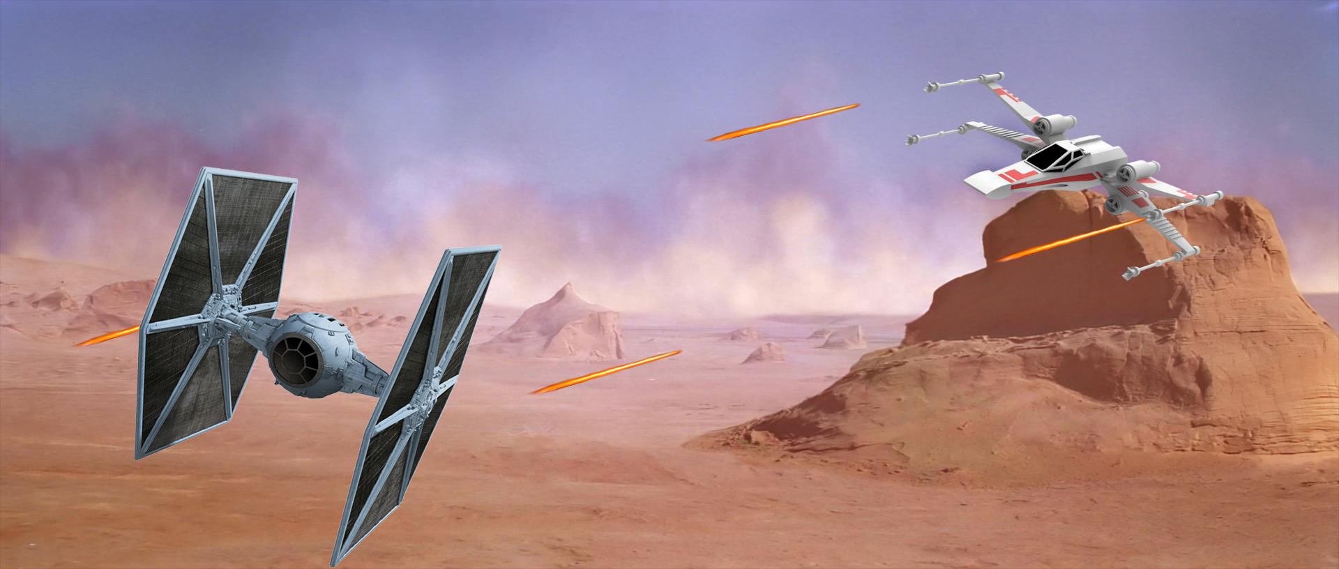 X翼星球大战的简单设计