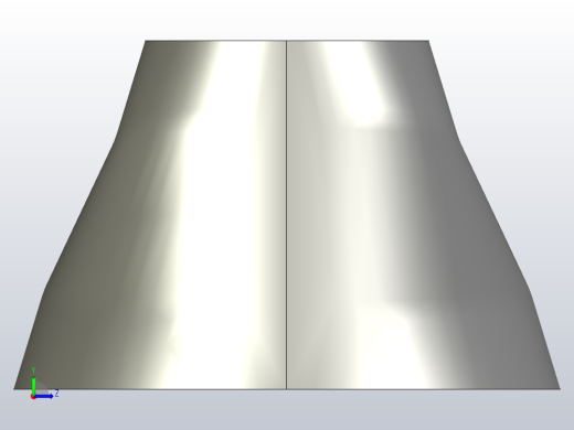 R(E) 大小头（偏心）[12X6]变径左视缩略图