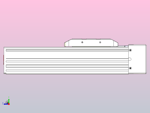 滚珠丝杠直线轴带导轨全封闭TPA-HCR-85D-1610C-L100-MR-C-P20-N3右视缩略图