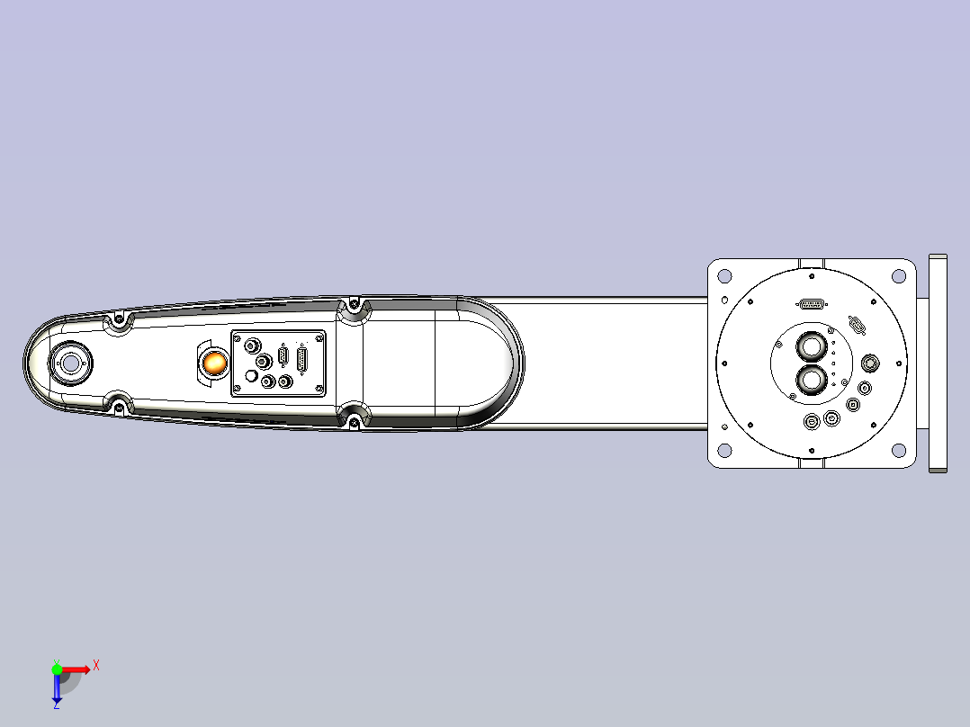 爱普生机器人Epson_G20-851SW俯视图