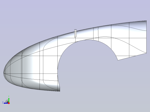 B3000465-阿尔法·罗密欧33 Stradale原型车引擎盖右视缩略图