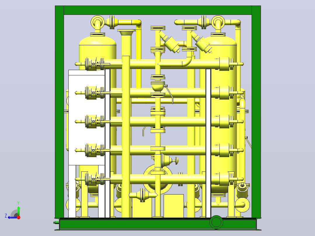 KMN-120D膜制氮设备右视图