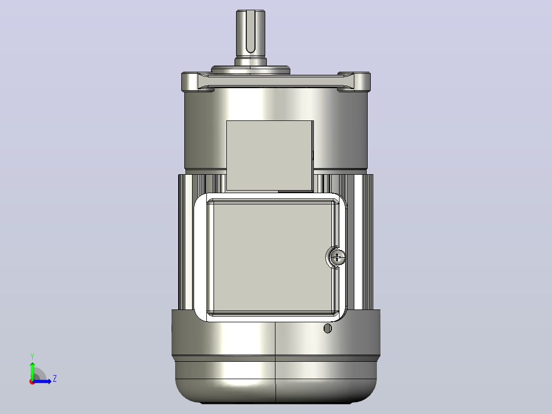 交流减速机ZV100-C(Z)B-3K-50K(60K-200K)(18轴）左视图
