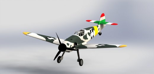 梅塞施米特Bf 109或Me 109战斗机缩略图