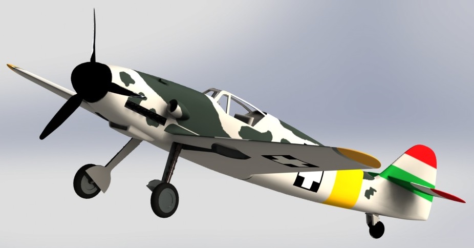 梅塞施米特Bf 109或Me 109战斗机