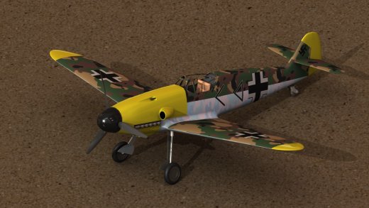 梅塞施米特Bf 109或Me 109战斗机缩略图