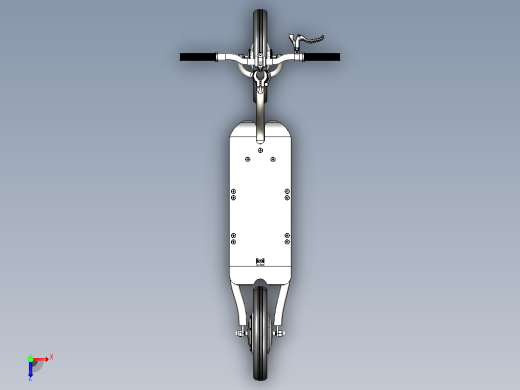 踏板电动车智能平衡车俯视缩略图