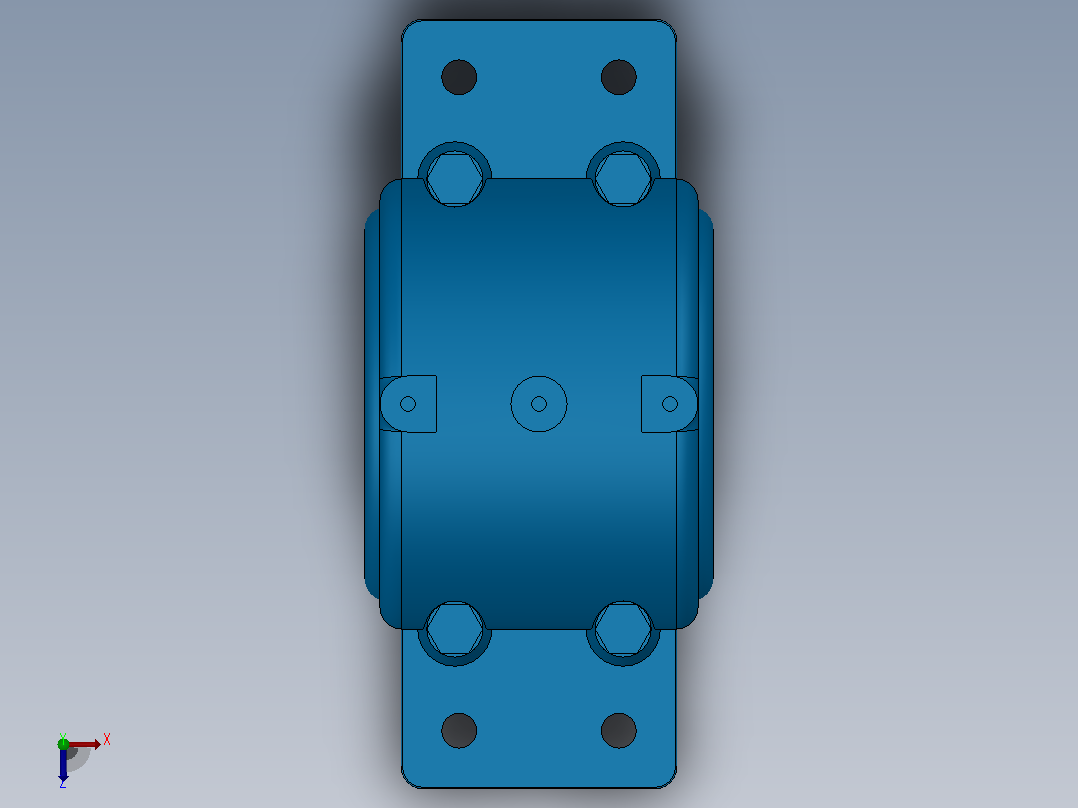 SD3100 [SD3136]轴承俯视图