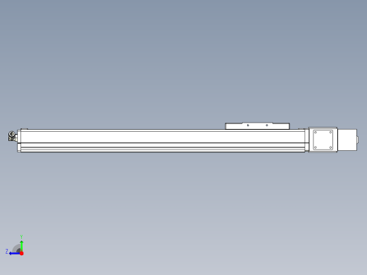 MCB10无尘皮带滑台[MCB10-L32-500-L-100W-C3]右视缩略图