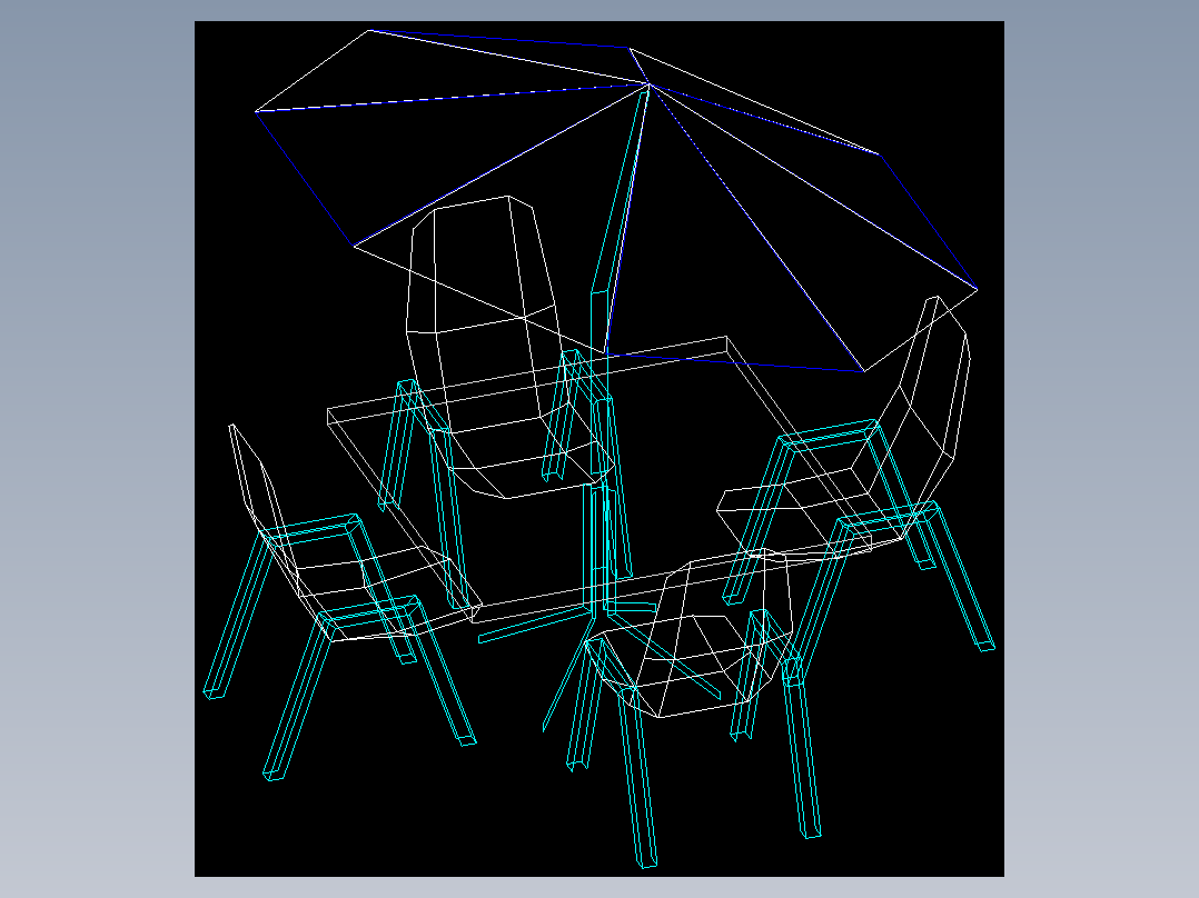 室内家具及植物三维模型十七-Z051