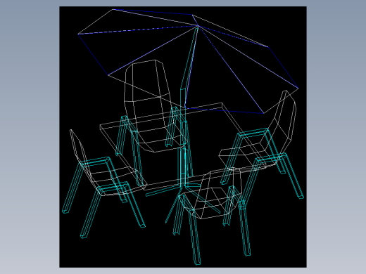 室内家具及植物三维模型十七-Z051