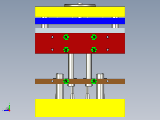 注射器筒体模具设计右视缩略图