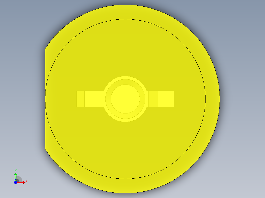 LED_Cylindrical_Yellow_D5x9.6mm前视图