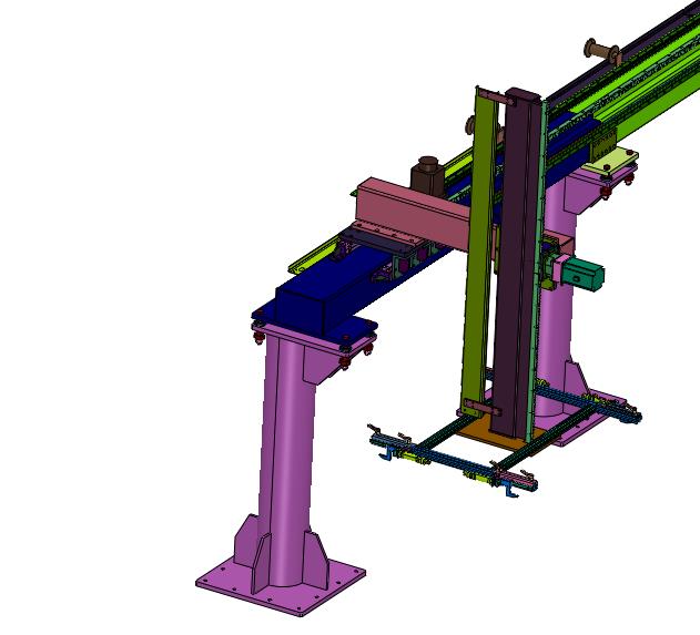 卡车车顶钣金搬运移动机械手