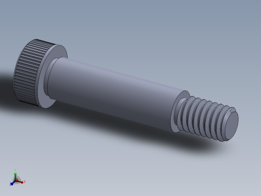 内六角螺螺栓-SB 0.3125-18 x 1.25.SLDPRT