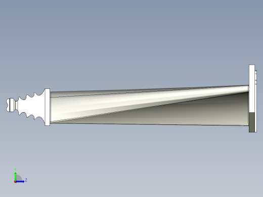 涡轮 叶片 涡扇 (12)左视缩略图