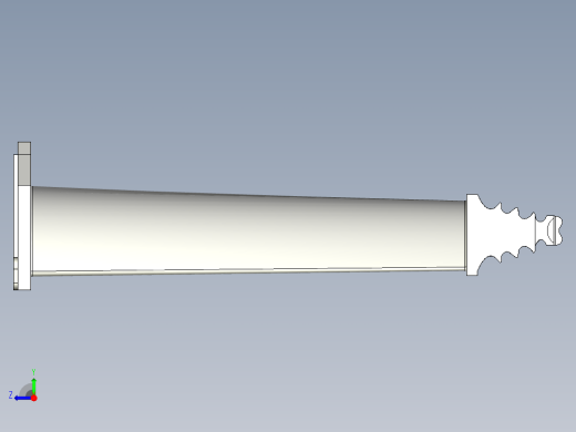 涡轮 叶片 涡扇 (12)右视缩略图