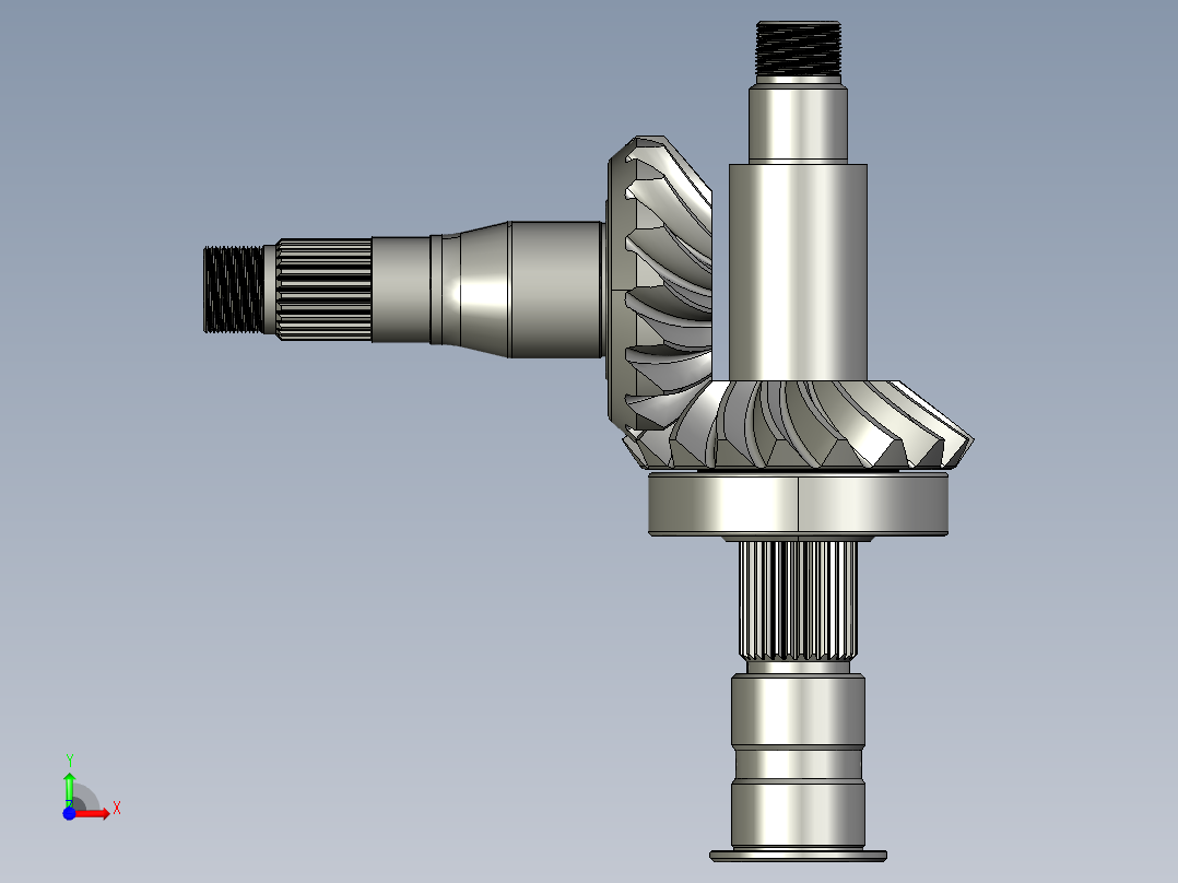 齿轮啮合 (76)前视图