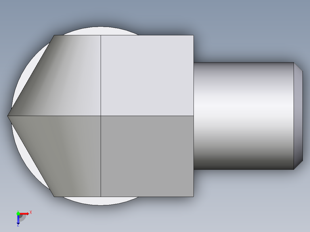 卡套式工业通用硬管接头EO_Adjustable_Locknut_elbow_WEE04LLMOROMDCF俯视图