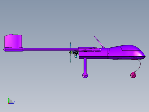 美国军用无人机UAV系列左视缩略图