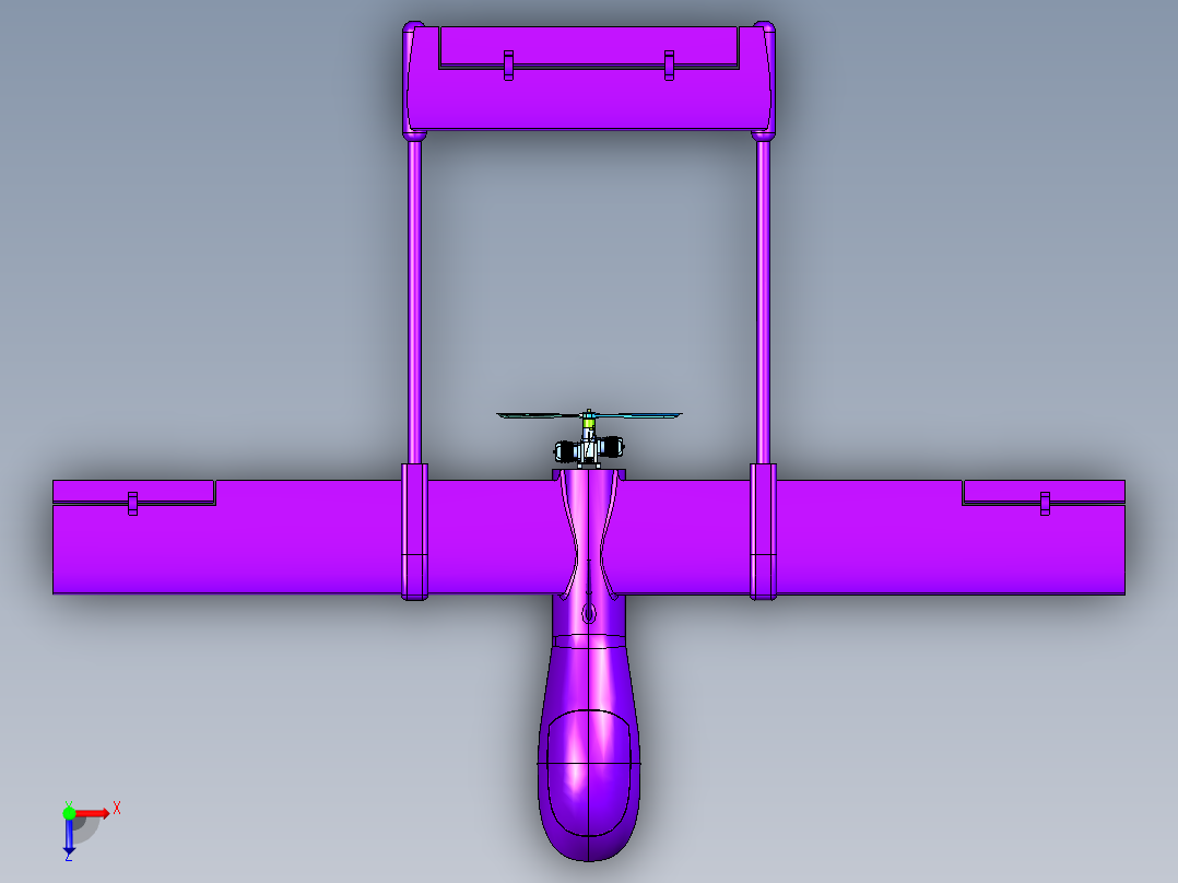 美国军用无人机UAV系列俯视图
