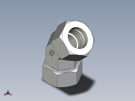 卡套式工业通用硬管接头EO_Swivel_nut_45_deg_elbow_EV38S71