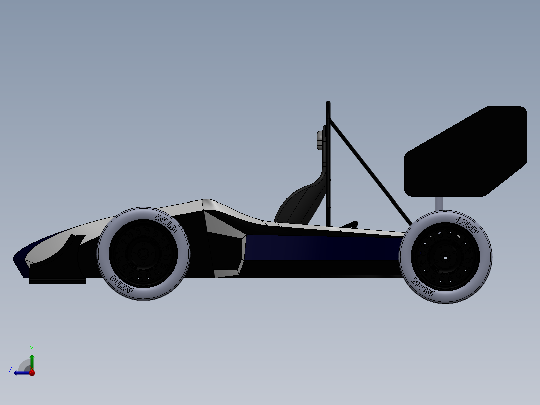汽车车身 (43)右视图