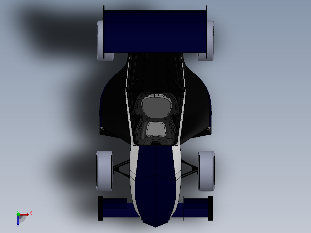 汽车车身 (43)俯视图