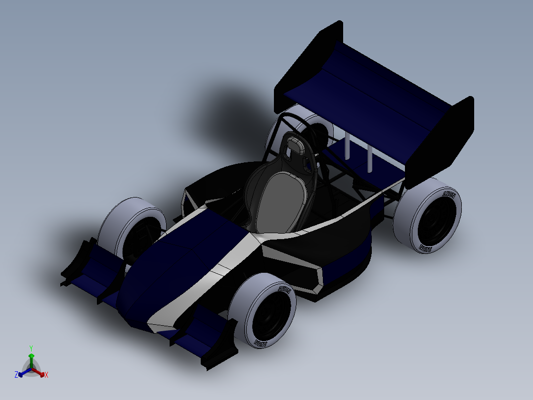 汽车车身 (43)正等轴测图