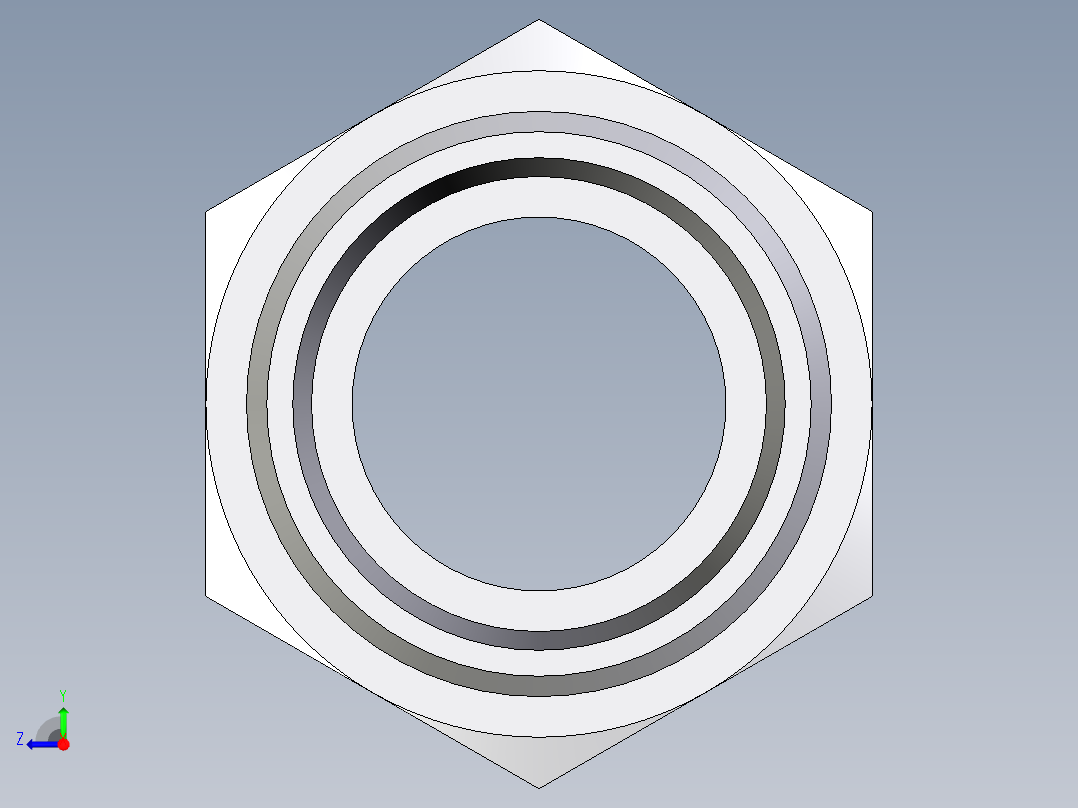 卡套式工业通用硬管接头EO_Male_Stud_connector_GE28LR1KEGCFX右视图