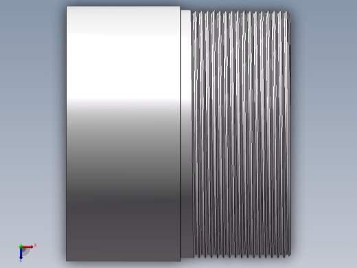 丝头-单外丝 DN80俯视缩略图