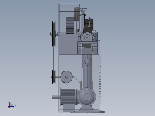 钢筋切断机-2024三维图=1558909==300左视缩略图