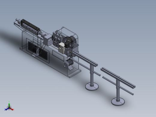 钢筋切断机-2024三维图=1558909==300正等轴测缩略图