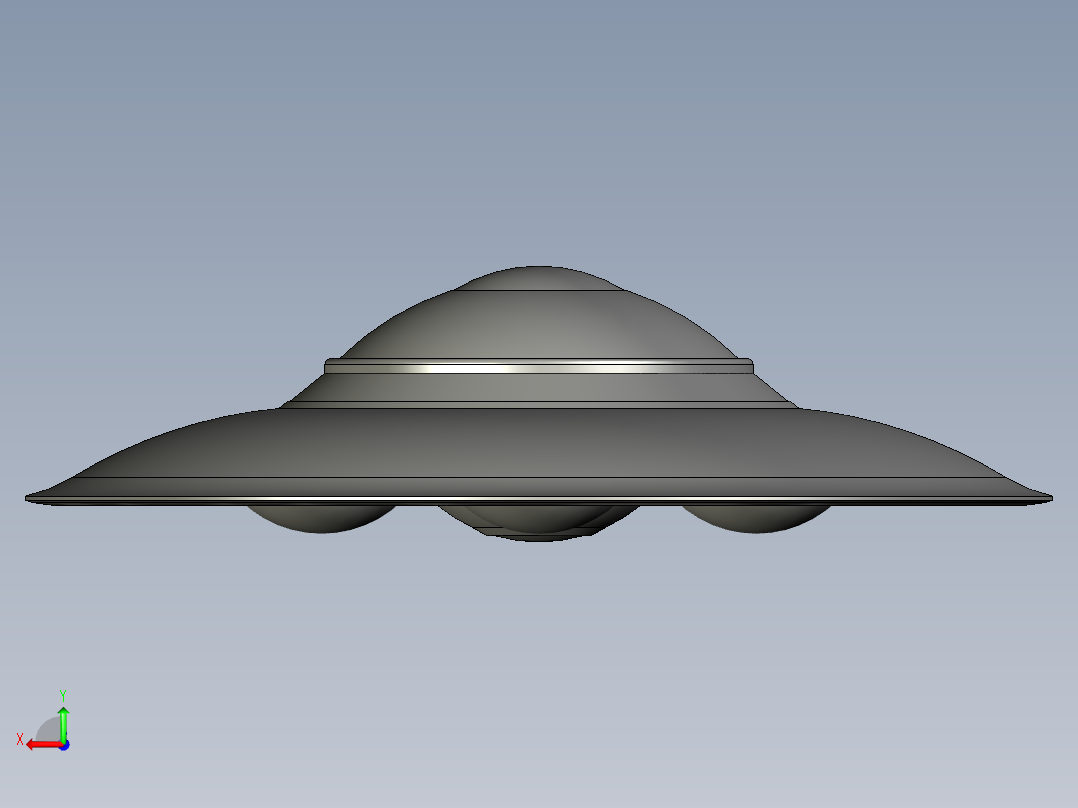 不明飞行物8后视图