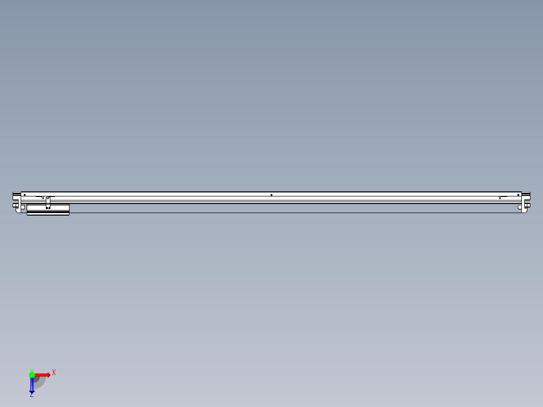 威洛博VL系列3d模型模组VL22H2Y-S1900俯视图