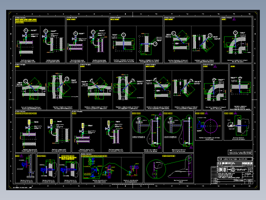 JX584-镀锌线清洗段循环系统图纸cad资料