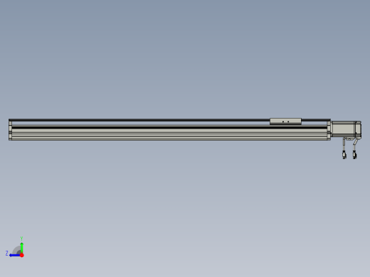 东锦丝杆传动-直线滑台模组DH120-C-S950-BC-P400W-C3右视缩略图