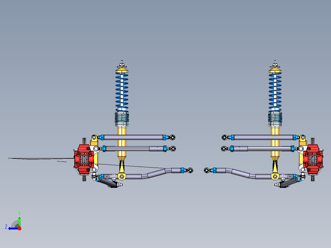 Rear Suspension后悬架右视图