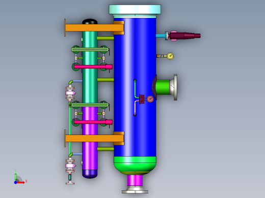 滤网式净化脱水机前视缩略图