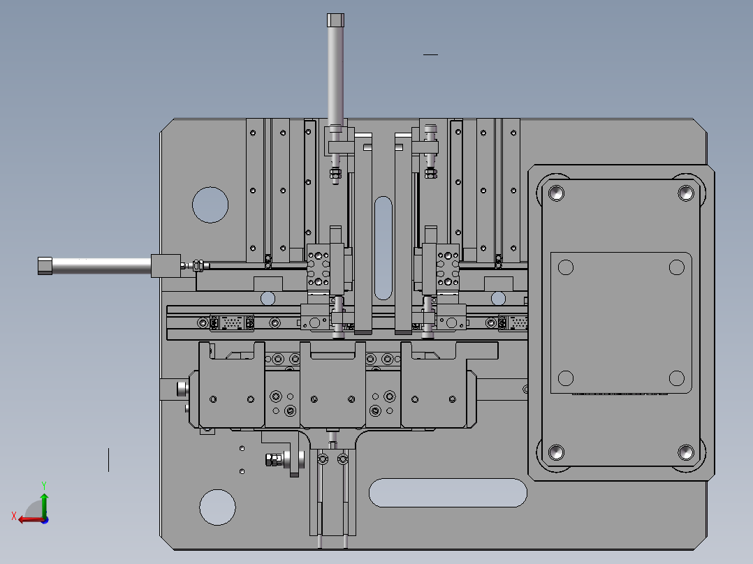 D-SUB鱼叉自动组装机后视图