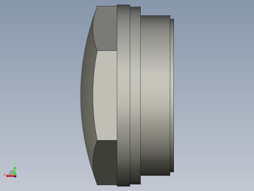 油鏡HFTX-3D多系列多零件图纸模型后视缩略图