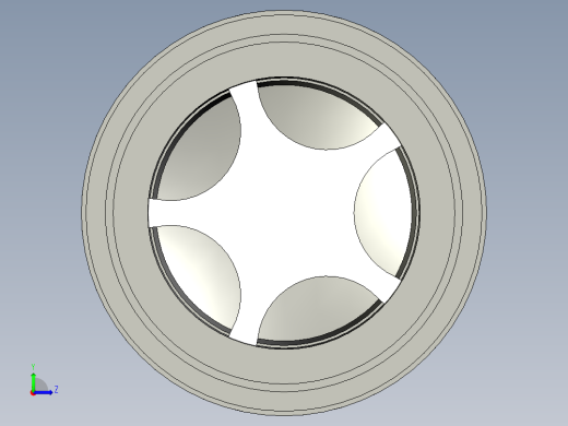 油鏡HFTX-3D多系列多零件图纸模型左视缩略图