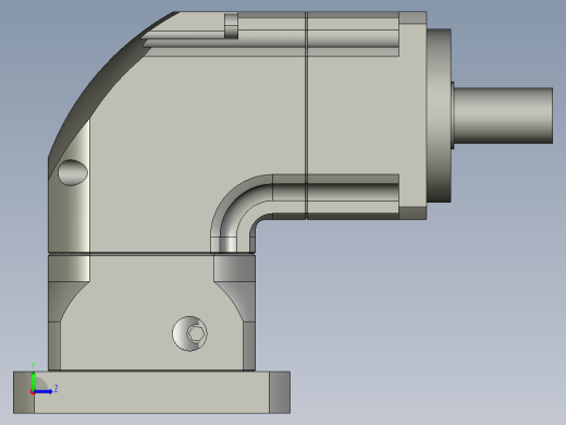 斜齿ZPGH060-L1 19-70-90-M5.STEP左视缩略图
