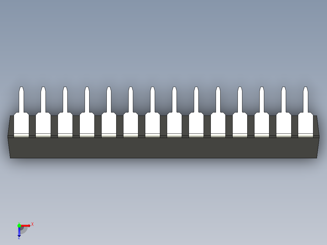 集成电路封装-MS-001AG俯视图