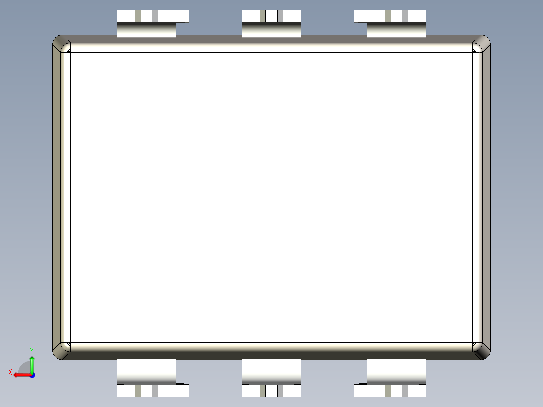光电元件封装-6L_MDIP_OPTO_300MIL后视图