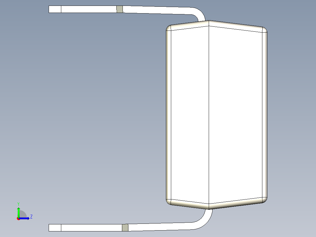 光电元件封装-6L_MDIP_OPTO_300MIL左视图